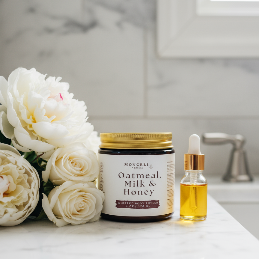 Oatmeal, Milk & Honey Whipped Body Butter