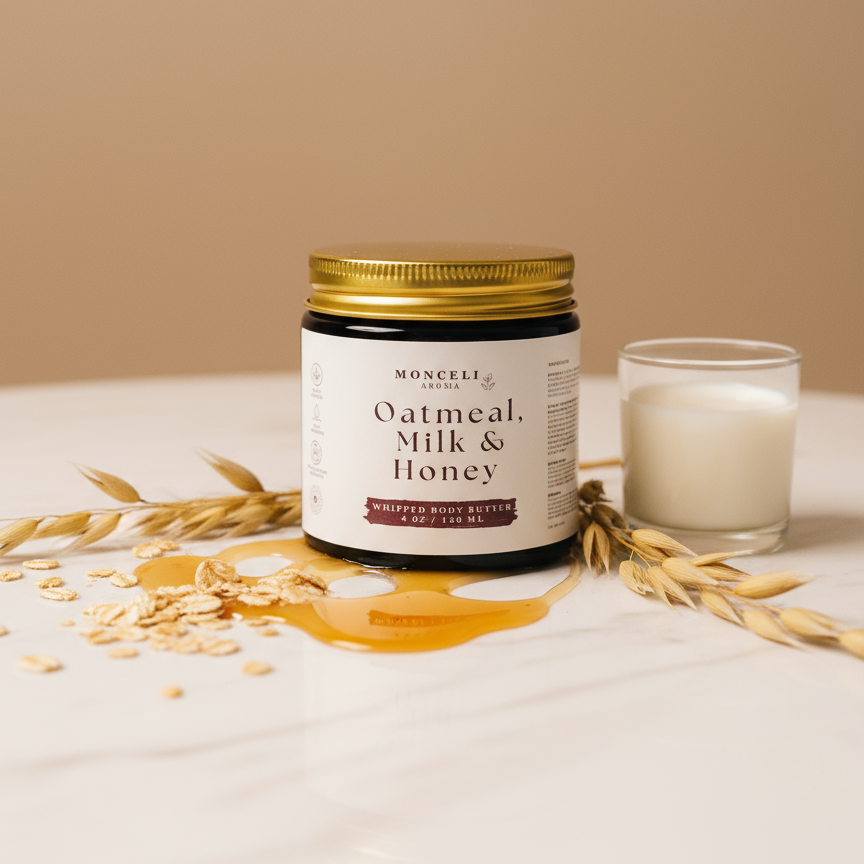 Oatmeal, Milk & Honey Whipped Body Butter