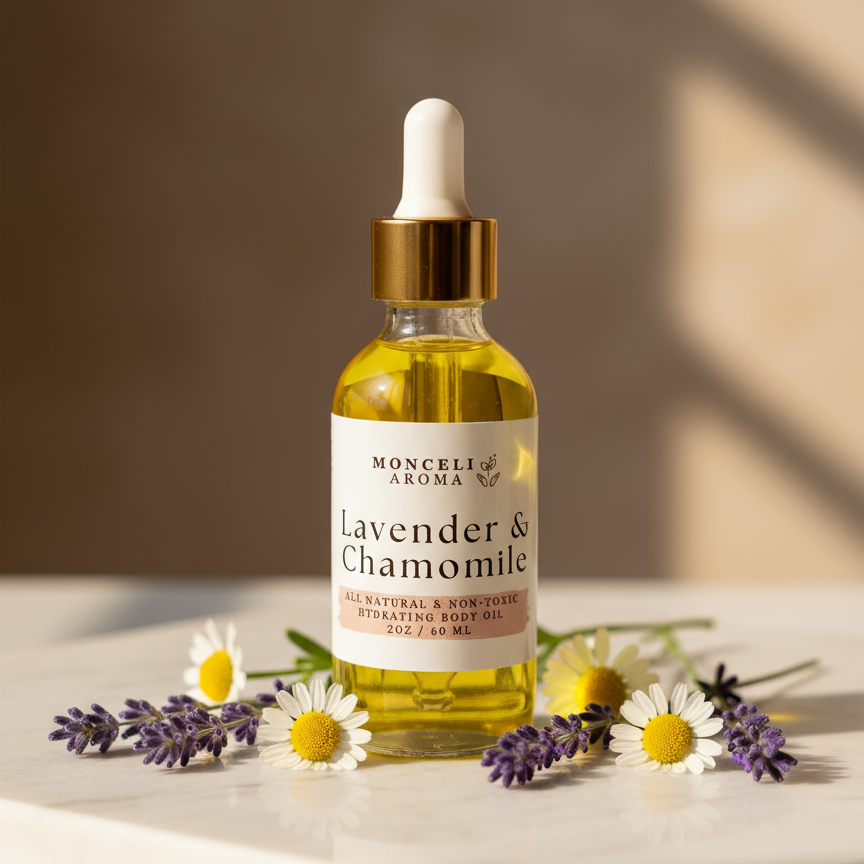 Lavender and Chamomile Body Oil